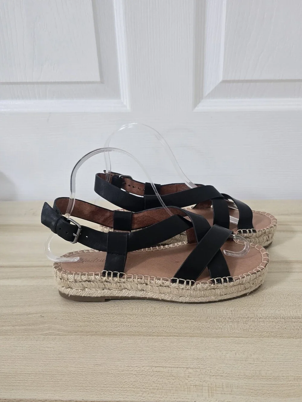 Madewell black leather